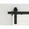 National Hardware National Hardware Classic 96 in. L Matte Black Steel Barn Door Hanger Kit 1 pc N700-004 - alternate 5